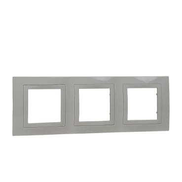 MGU2.006.25 РАМКА С ДЕКОРАТИВНЫМ ЭЛЕМЕНТОМ, 3 МЕСТА БЕЖЕВЫЙ Schneider Electric