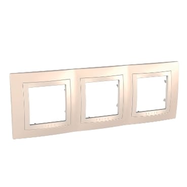 MGU2.006.559 Рамка (цвет кремовый), 3 места Schneider Electric