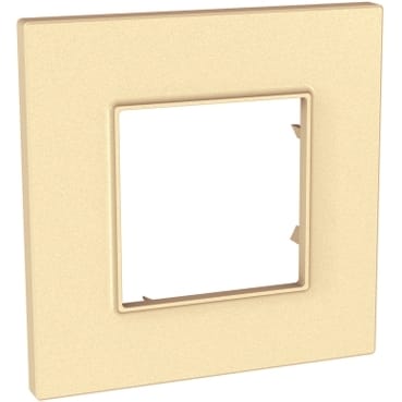 MGU4.702.36 РАМКА UNICA QUADRO 1 МЕСТО КАРАМЕЛЬ Schneider Electric