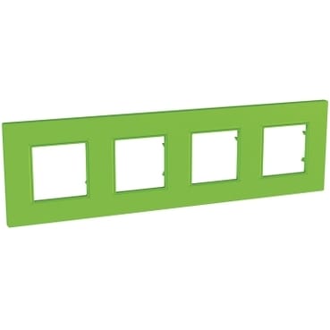 MGU4.708.28 РАМКА UNICA QUADRO 4 МЕСТА КИВИ Schneider Electric