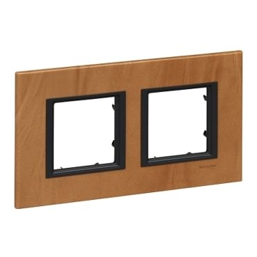 MGU68.004.7P1 РАМКА 2 ПОСТ СВЕТЛАЯ КОЖА Schneider Electric