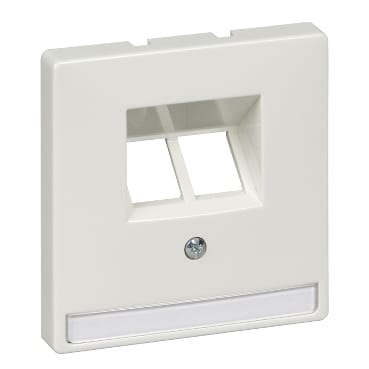 MTN292619 ЦЕНТР.ПЛАТА Д/МЕХ-МОВ RJ45 X2, БЕЛЫЙ Schneider Electric