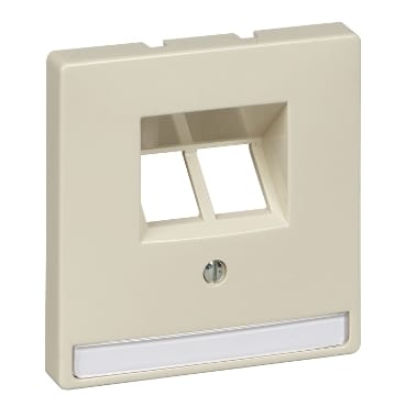 MTN292644 ЦЕНТР.ПЛАТА Д/МЕХ-МОВ RJ45 X2, БЕЖЕВЫЙ Schneider Electric