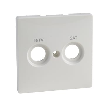 MTN299619 ЦЕНТ.ПЛАТА С МАРКИРОВКОЙ R/TV+SAT,БЕЛЫЙ Schneider Electric