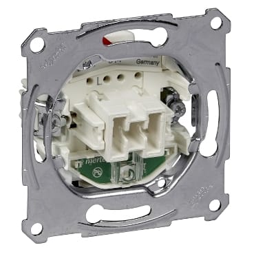 Механизм 1-полюсного 1-клавишного выключателя с индикацией 10 AX Schneider Electric MTN3101-0000