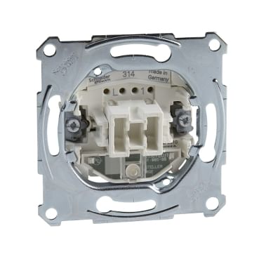 Механизм 1-полюсного переключателя на два направления с индикацией 10 AX Schneider Electric MTN3106-0000