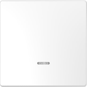 Клавиша D-Life с линзой для LED модуля Белый лотос Schneider Electric MTN3320-6035