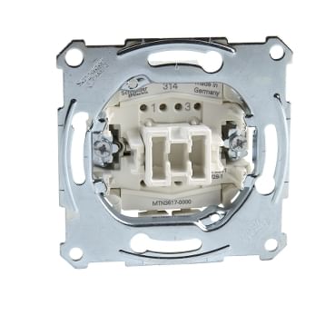 Механизм 1-полюсного перекрестного переключателя 16 AX Schneider Electric MTN3617-0000