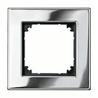 MTN403139 РАМКА МЕТАЛ.1-МЕСТНАЯ ХРОМ Schneider Electric