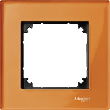 MTN404102 РАМККА СТЕКЛЯН.1-МЕСТНАЯ ОРАНЖ.КАЛЬЦИТ Schneider Electric