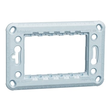 Суппорт Unica Modular Zamak на 3 модуля Schneider Electric NU7103