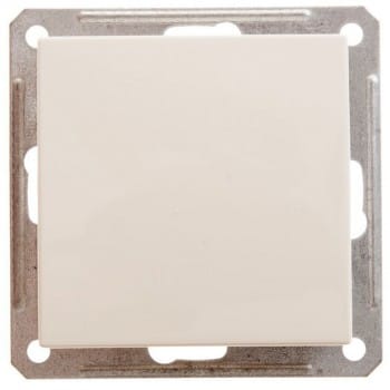 W59 AQUA 1-клавишный переключатель, 10АХ, IP44, механизм, Слоновая кость Schneider Electric VS610-156B-2-86