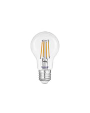 Лампа LED E27 6Вт прозрачный филамент GLDEN-A60S-B General