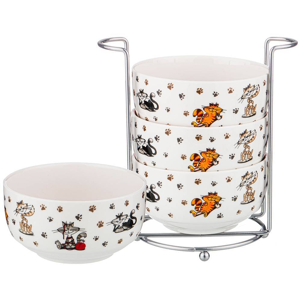 Набор салатников "ВЕСЕЛЫЕ ДРУЗЬЯ" 4шт 359-645 Lefard