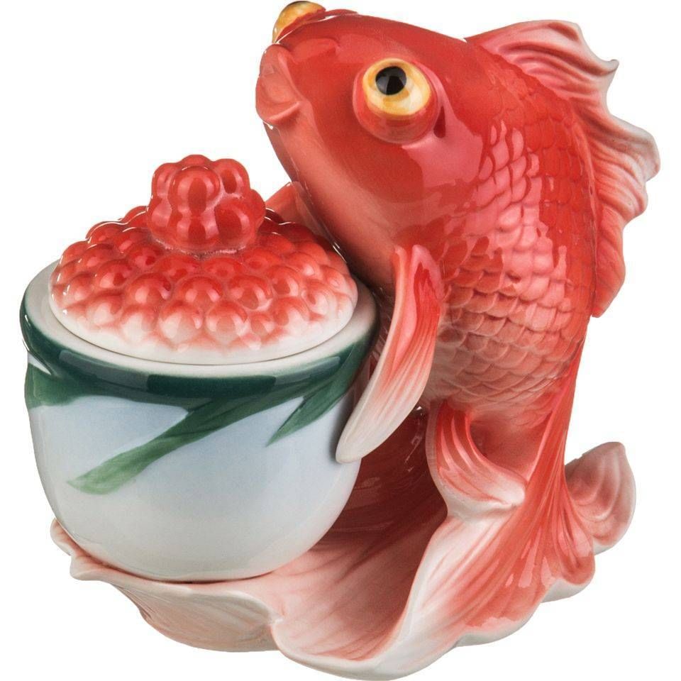 Икорница "ЗОЛОТАЯ РЫБКА" 150мл 58-1006 Lefard