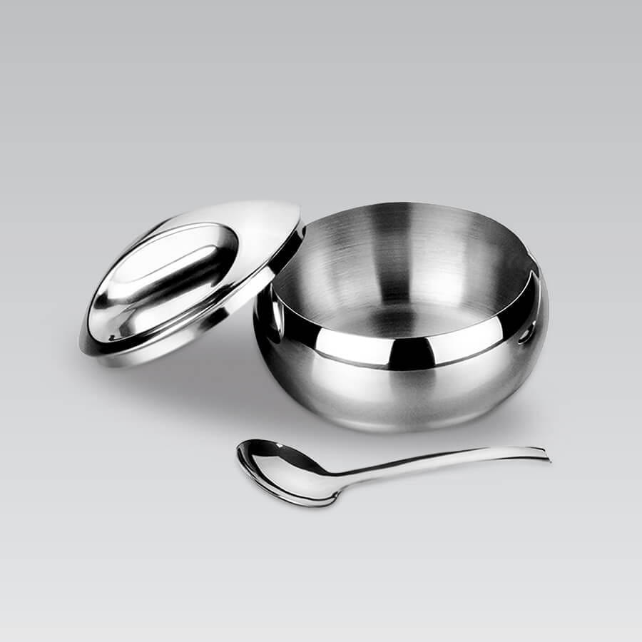 Сахарница с ложкой MR-1690 Maestro