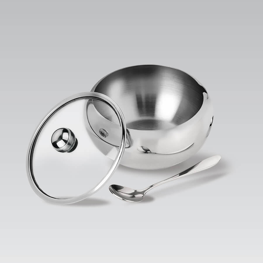 Сахарница с ложкой MR-1696L Maestro