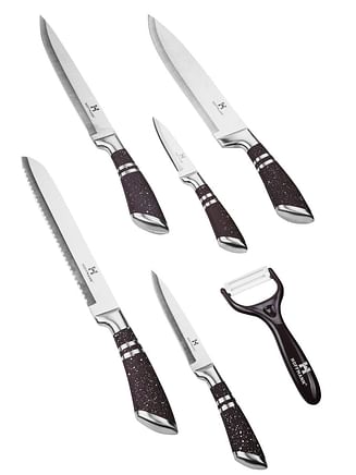 Набор ножей 7 предметов HOFFMANN HM-6632