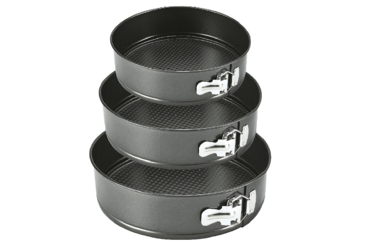 Формы для выпечки 3шт. MC-6189 (20,22,24см) Mercury