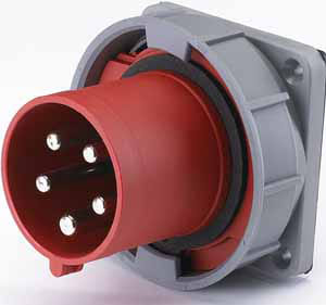 Вилка для скрытой проводки 635 3Р+РЕ+N 63А 380В IP67 ВЩ-102 DEKraft Schneider Electric