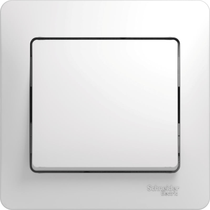 Выключатель Glossa 1-клавишный, в сборе Белый Schneider Electric GSL000112