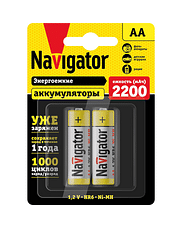 Аккумулятор АА NHR-2200-HR6-RTU-BP2 (цена за уп.2 шт.) Navigator 94785