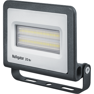 Прожектор LED 20Вт черный NFL-01 Navigator