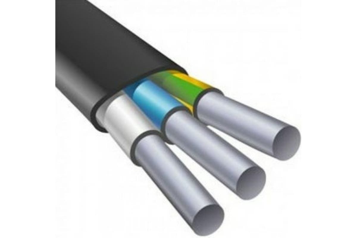 Кабель АВВГп 3х 2,5 (0,66 кВ) цена за 1 метр Калужский кабельный завод