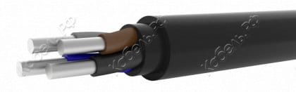 Кабель АВВГ 4х 6,0 (ож) (0,66 кВ) цена за 1 метр Калужский кабельный завод