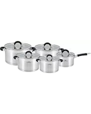 Набор посуды 10пр BC-2105 1,8x2/2,5/3,5/6л Bella Cucina