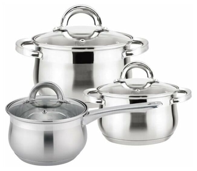 Набор посуды 6пр BC-2127 2,9/3,9/ковш 2,1л Bella Cucina