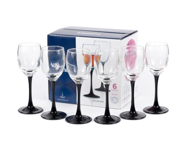 Рюмки DOMINO 6,5мл 6шт H8166 Luminarc