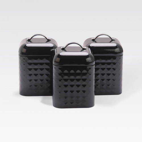 Набор для специй 3 предмета Maestro MR-1676-3S-BLACK