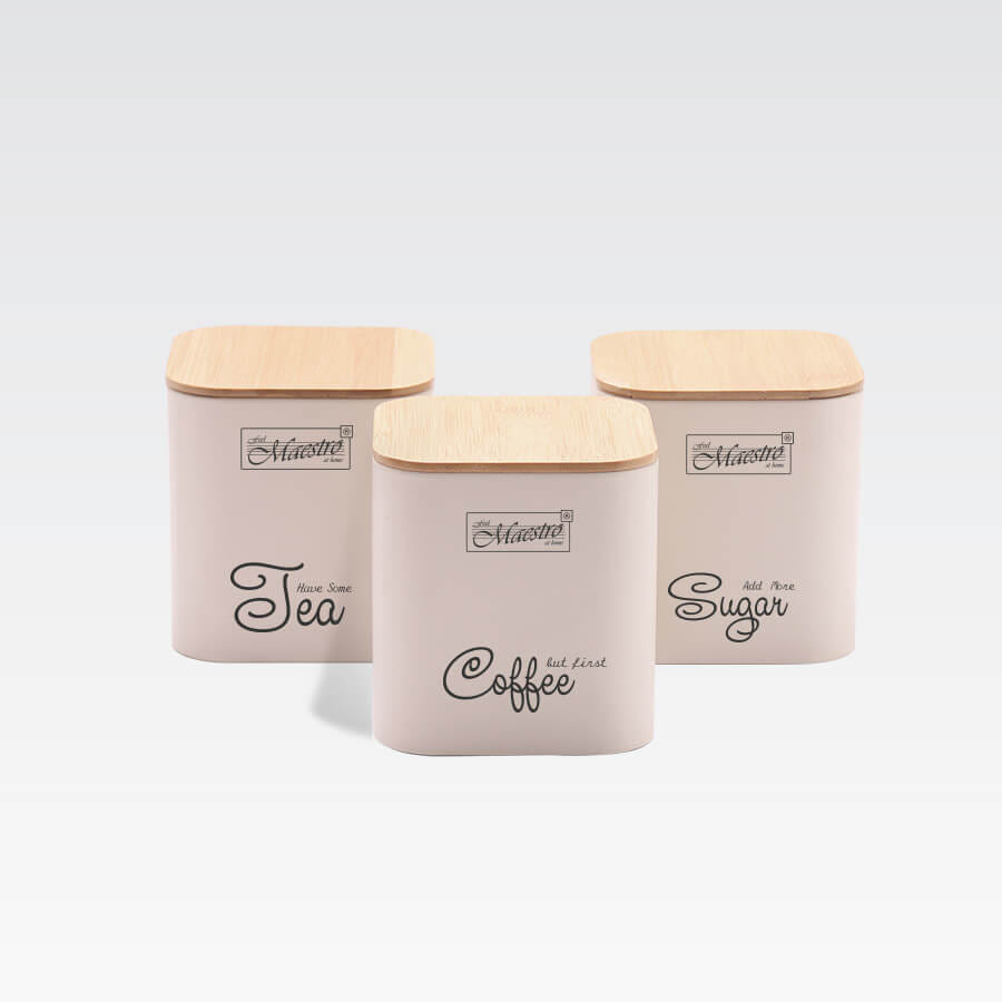 Набор для специй 3 предмета Maestro MR-1775-3S-IVORY