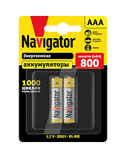 Аккумулятор ААА NHR- 800-HR03-BP2 (цена за уп.2 шт.) Navigator 94461