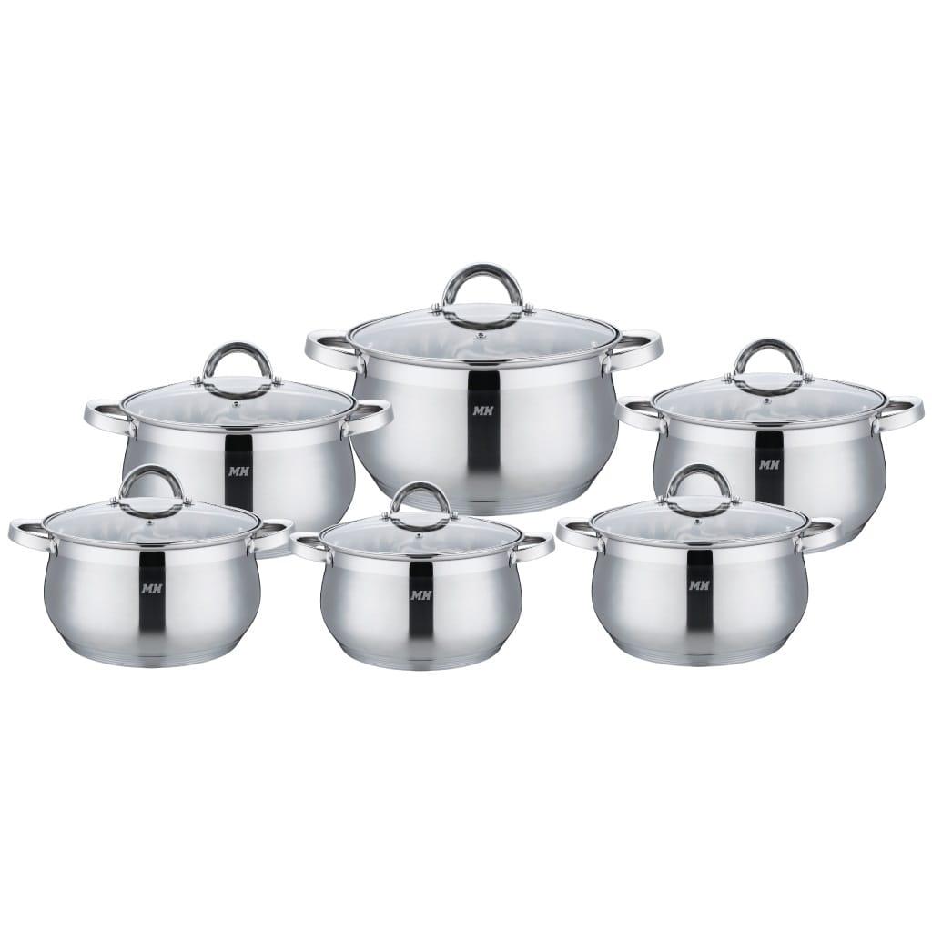 Кастрюли MH-15235 2,1/2x2,9/2x3,9/6,5л Munchenhaus