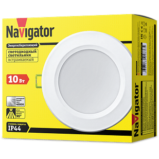 Светильник NDL-P1-10W-840-WH-LED (аналог R80 100 Вт) Navigator 94836
