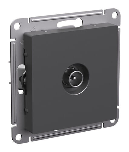 Розетка AtlasDesign TV оконечная 1dB, механизм Базальт Schneider Electric ATN001491