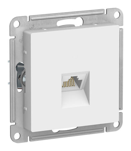Розетка AtlasDesign компьютерная RJ45, механизм Лотос Schneider Electric ATN001383