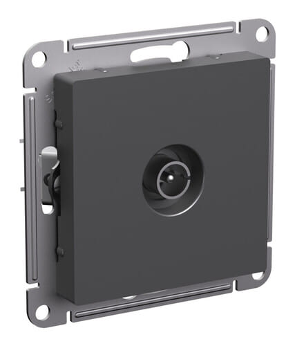Розетка AtlasDesign TV антенна коннектор, механизм Базальт Schneider Electric ATN001493