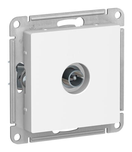 Розетка AtlasDesign TV антенна коннектор, механизм Лотос Schneider Electric ATN001393