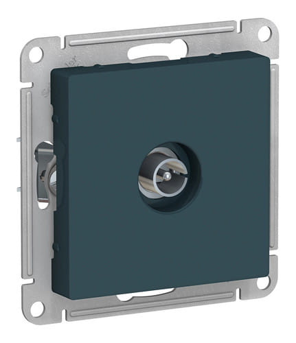 Розетка AtlasDesign TV антенна коннектор, механизм Изумруд Schneider Electric ATN000893