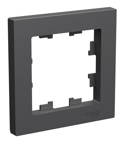 Рамка AtlasDesign 1-постовая Базальт Schneider Electric ATN001401