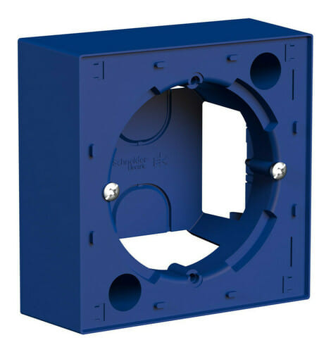 Коробка наружного монтажа AtlasDesign Аквамарин Schneider Electric ATN001100