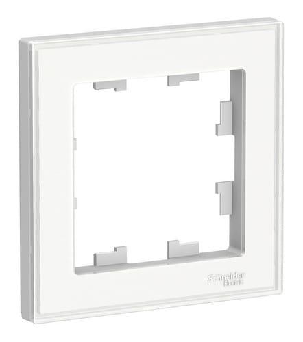Рамка AtlasDesign 1-постовая Белый Schneider Electric ATN200101