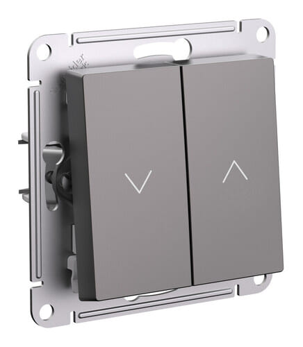 Выключатель для жалюзи 2-клавишный AtlasDesign Мокко Schneider Electric ATN000619