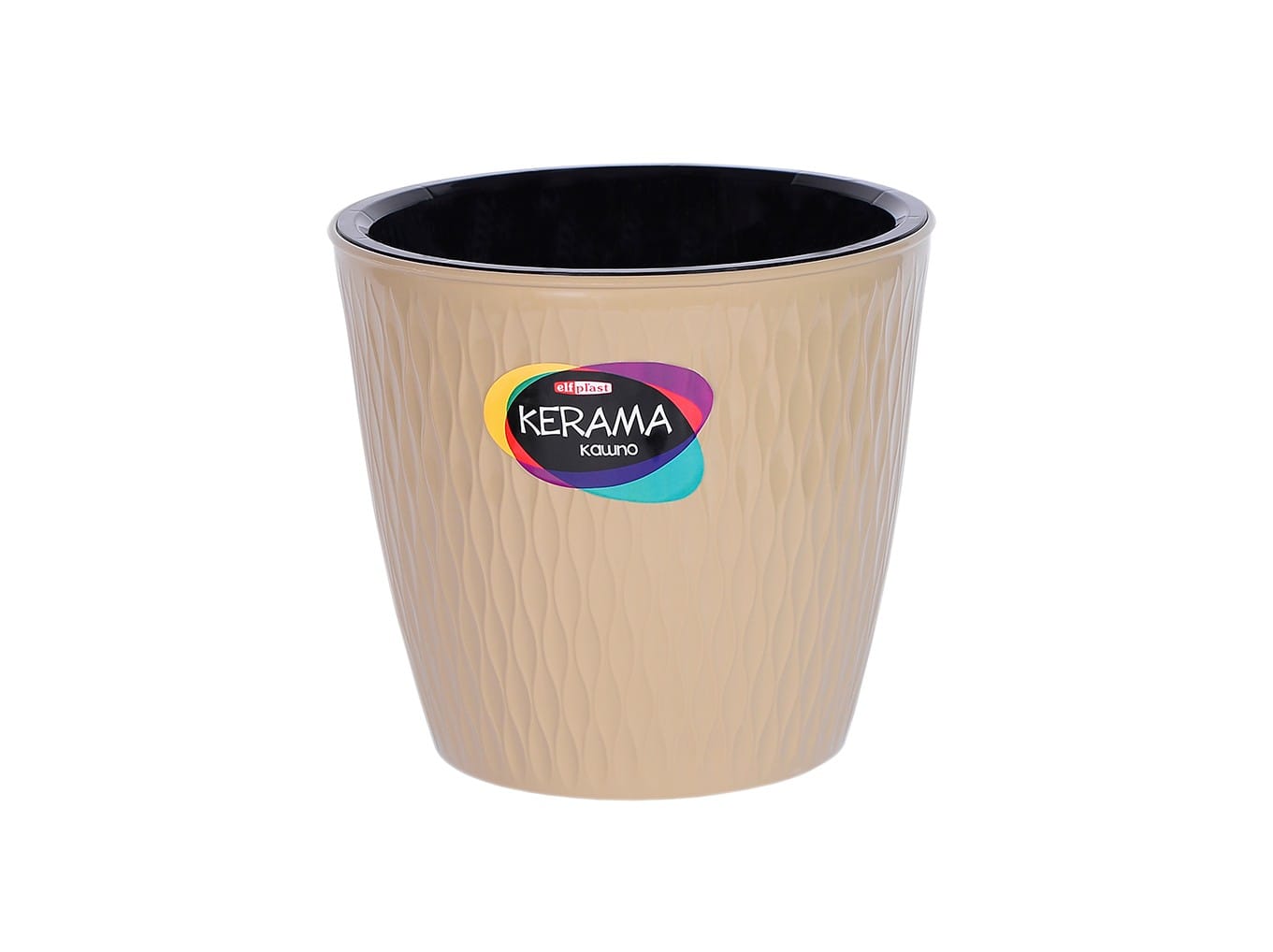 Кашпо "Kerama" 2,3л/1,1л Эльфпласт elf-495/elf-582