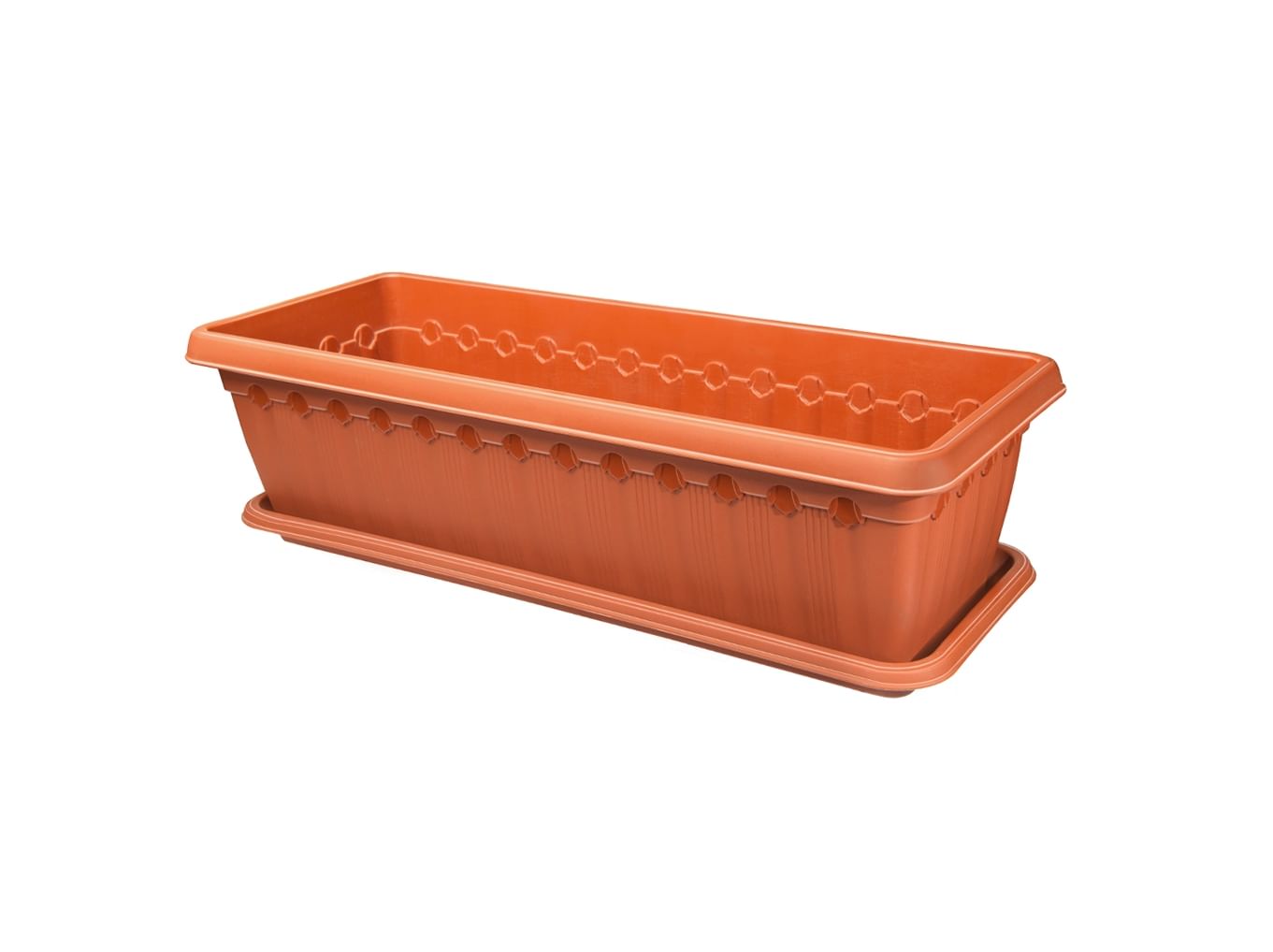 Кашпо "Флавия" прямоугольное 100см Эльфпласт elf-270