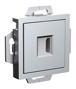 Розетка AtlasDesign HDMI, механизм Алюминий Schneider Electric ATN000380