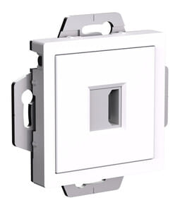 Розетка AtlasDesign HDMI, механизм Белый Schneider Electric ATN000180